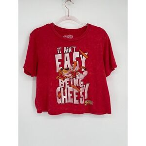 Cheetos Chester Cheetah Red Graphic T-Shirt It Aint Easy Being Cheesy Sz XL